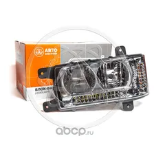 4413775 AVTOELECTRICA Блок-фара 441.3775 AE КАМАЗ-6520,6511,4308 с ДХО левая Н/О АВТОЭЛЕКТРИКА