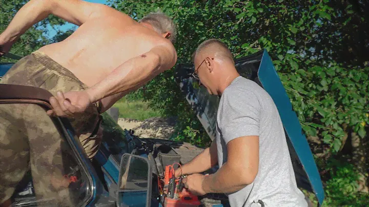 Едем в деревню заводить Ниву.