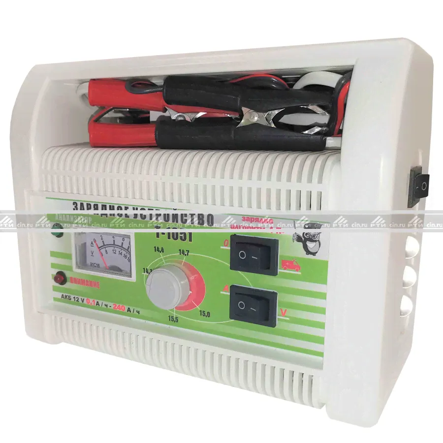 Зарядное устройство Т-1051 12V, автомат, 4П (0,1-240Ah) "Автоэлектрика"