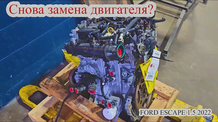 Работаю автомехаником в Канаде Калгари. Замена двигателя.